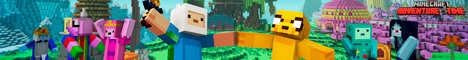 Баннер сервера Minecraft AdventureTime