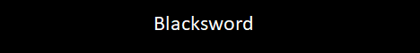 Баннер сервера Minecraft BlackSword