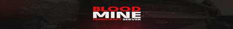 Баннер сервера Minecraft BloodMine
