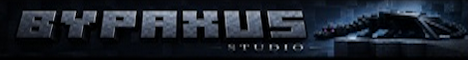 Баннер сервера Minecraft Bypaxus Studio