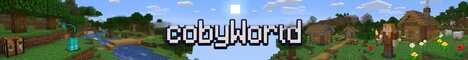 Баннер сервера Minecraft cobyWorld