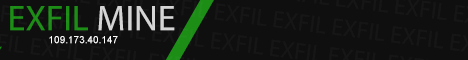 Баннер сервера Minecraft EXFIL