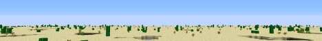 Баннер сервера Minecraft Desertworld