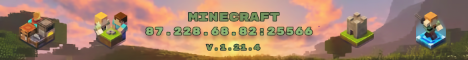 Баннер сервера Minecraft DoFrag.RU CHAOS