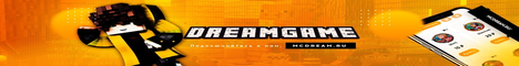 Баннер сервера Minecraft DreamGame