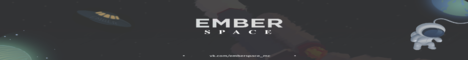 Баннер сервера Minecraft EmberSpace
