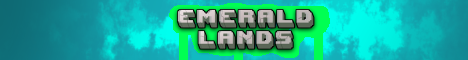 Баннер сервера Minecraft Emerald Lands