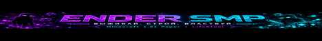 Баннер сервера Minecraft EnderSMP