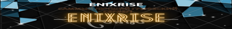 Баннер сервера Minecraft ENIXRISE -
