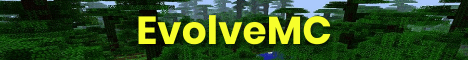 Баннер сервера Minecraft EvolveMC 1.9 -