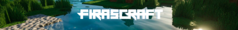 Баннер сервера Minecraft FirasCraft