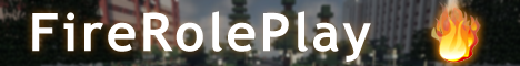 Баннер сервера Minecraft FireRP -