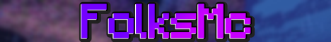Баннер сервера Minecraft FolksMC