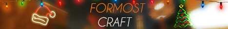 Баннер сервера Minecraft FormostCraft