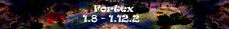 Баннер сервера Minecraft Fortex