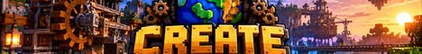 Баннер сервера Minecraft Geocraft-Create