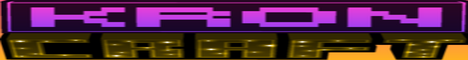 Баннер сервера Minecraft KronCraft