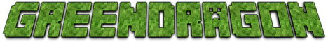 Баннер сервера Minecraft Green Dragon