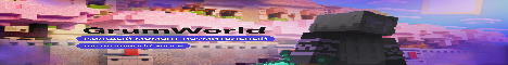 Баннер сервера Minecraft GrumWorld
