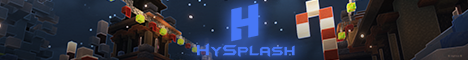 Баннер сервера Minecraft HySplash