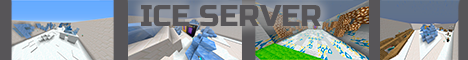 Баннер сервера Minecraft ICE SERVER