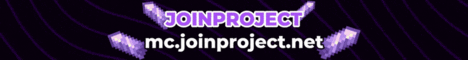 Баннер сервера Minecraft JoinProject