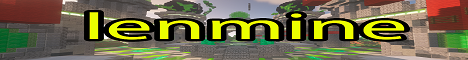 Баннер сервера Minecraft LenMine