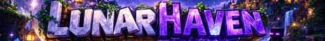Баннер сервера Minecraft LunarHaven