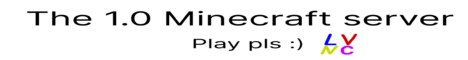 Баннер сервера Minecraft LVNC
