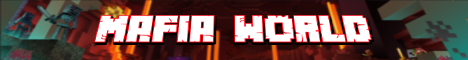 Баннер сервера Minecraft MAFIA_WORLD