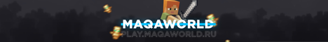 Баннер сервера Minecraft MaqaWorld
