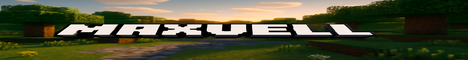 Баннер сервера Minecraft Maxvell