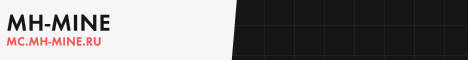 Баннер сервера Minecraft MH-MINE