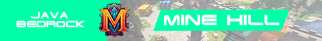 Баннер сервера Minecraft MineHill