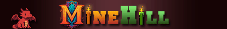 Баннер сервера Minecraft MineHill