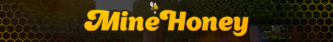 Баннер сервера Minecraft MineHoney 1.15.2