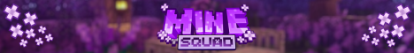 Баннер сервера Minecraft MineSquad