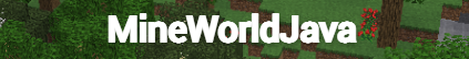 Баннер сервера Minecraft MineWorldJava