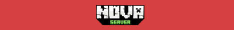 Баннер сервера Minecraft nova