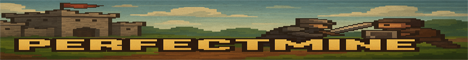 Баннер сервера Minecraft PerfectMine