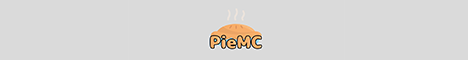 Баннер сервера Minecraft PieMC