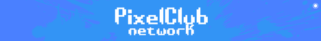 Баннер сервера Minecraft PixelClub