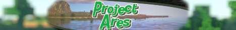 Баннер сервера Minecraft Project Ares