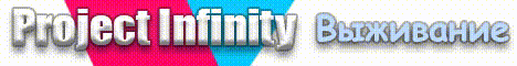 Баннер сервера Minecraft ProjectInfinity