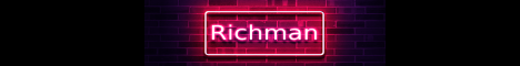 Баннер сервера Minecraft Richman