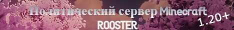 Баннер сервера Minecraft ROOSTER