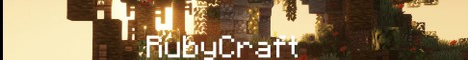 Баннер сервера Minecraft RubyCraft -