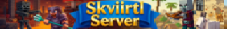 Баннер сервера Minecraft Skviirtl Server