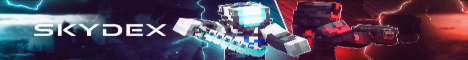 Баннер сервера Minecraft SkyDex
