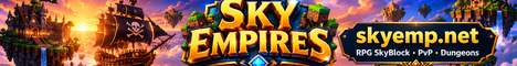 Баннер сервера Minecraft SkyEmpires RPG